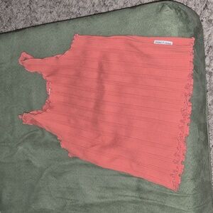 Vibrant Coral Kids Tank Top